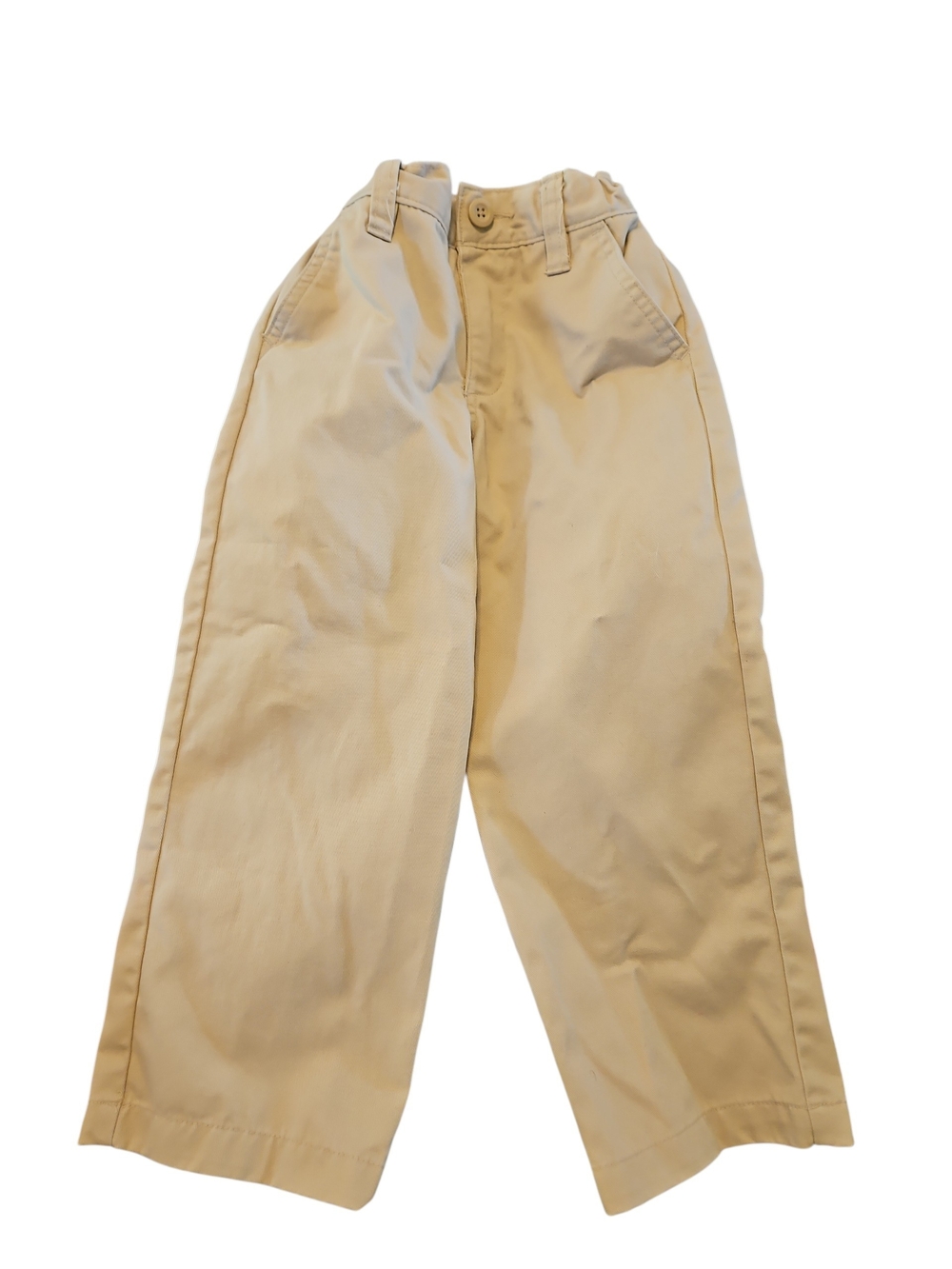Old Navy Beige Wide-Leg Chino Pants Khacki Size 5